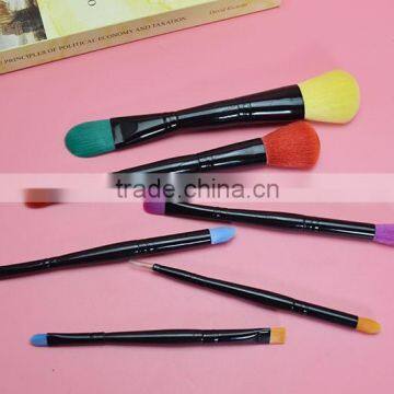 High Quanlity Best Selling Promotional Foundation Cosmetic Eyeliner Blush Contour Lip Cosmetics Brush Set