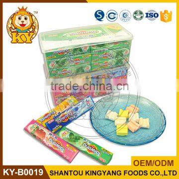 Fruit Flavor Strips Sugar Swiss Candy