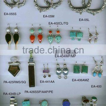 silver jewelry/latest silver jewelry / fashionable silver jewelry