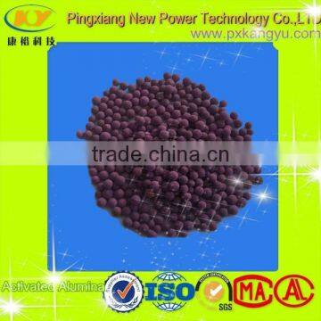 Impregnated Activated Alumina for Air Filtration