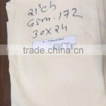 100% Cotton Greige Knitted Fabric