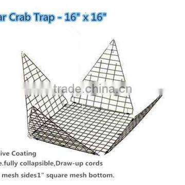 wholesale folding fishing wire mesh Star Crab traps