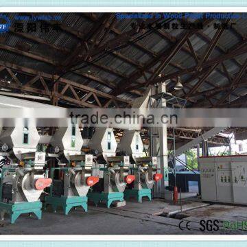 10tons per hour wood sawdust straw rice husk pellet mill machinery