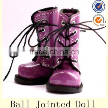 Hot sale Realistic PU bjd girl doll boots