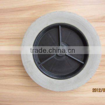 252X43mm 10 Inch 10X1.75 Semi-pneumatic Small Rubber Wheel photo-2