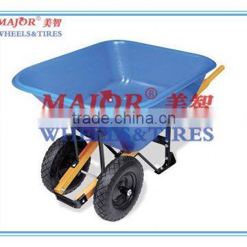 High quality plastic tray garden wheelbarrow WH9600