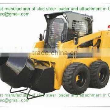 attachment for skid steer loader, cement mixer