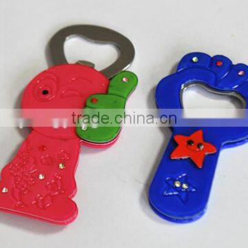 Customized Stainless Steel Metal Magnet Bottle Opener photo-4