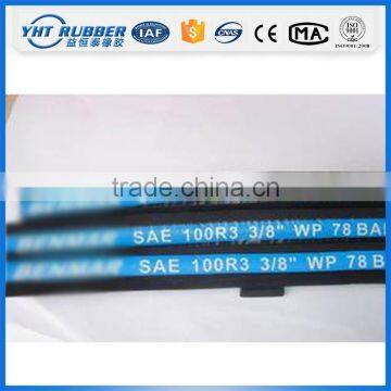 Hot sell oil resistant hydraulic rubber hose,new one layer wire braided hydraulic hose,two wire braided hydraulic hose crimper