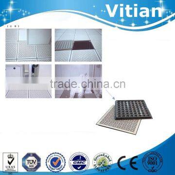 600*600mm anti-static raised computer floor perforated panels