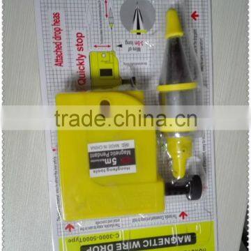 Magnetic Plumb Bobs, Good Chalk Line Reel & Chalk Sets