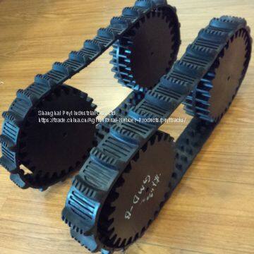 Small Rubber Track With Wheel for Robot GMD-B photo-4