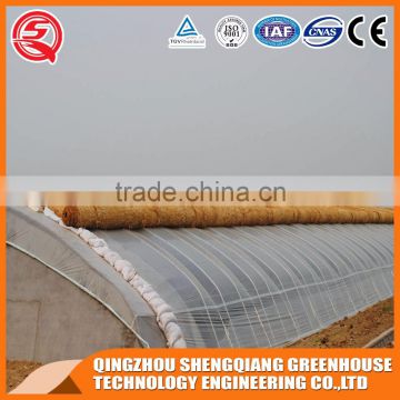 Greenhouse with double/single plastic for plant tomato and flowers made in China