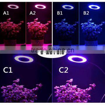 Led Grow Light for Indoor Plants 10W Adjustable 6 Level Dimmable Clip Desk Lamp With 360 Degree Flexible Gooseneck photo-5
