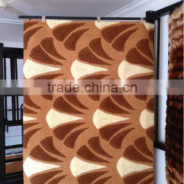 Floor Standing Metal Display Rack for Fabrics