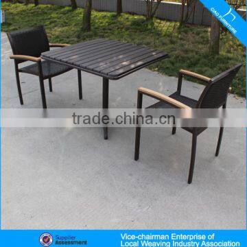 Внешняя пабовая стол и стулья с деревянной верхней частью PS-wood 646+8604 photo-5