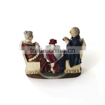 Artificial Souvenir Family Couple Sculpture photo-5