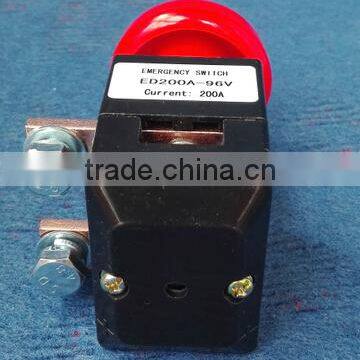 125A 12v/24v/36v/48v/60v/72v/96v/120v Emergency Switch/Emergency Stop Switch/Emergency Power Off Switch photo-5