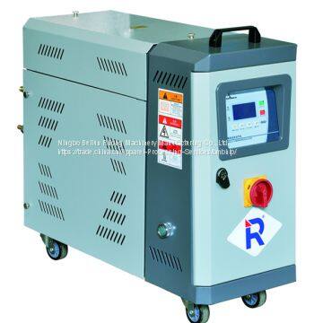 Dual-temp mold oil circulation controller