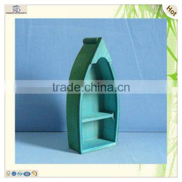 Compartment Tray Red Green Color Decoration Boat Miniature photo-2