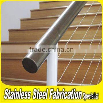 Fabrication Project 304 Stainless Steel Balcony Tension Wire Railing photo-3