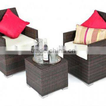 Cheap Lounge Furniture Indoor Wicker Furniture Cafe Table Set