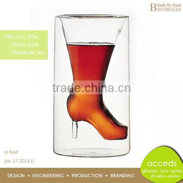 Heat Resistant Hand Blown Creative Produce Beer Cup