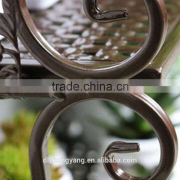 Metal Folding Garden Decorations Iron Flower Plant Pot Stand photo-3