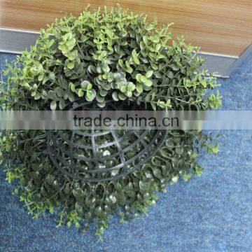 Artificial Boxwood Hedge Grass Ball, Green Grass for Decoration, Boxwood Green Plastic Artificial Grass photo-3