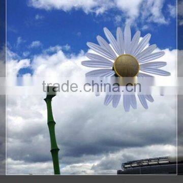 Custom Huge outside plastic sunflower billboard by vacuum forming