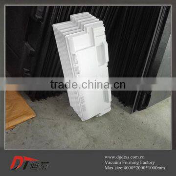 OEM Vacuum Forming Thick White ABS Plastic TV Back Shell photo-5