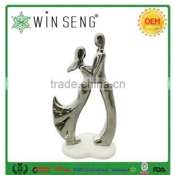 Lover Dancing Heart Shape Ceramic Wedding Gift for Sales photo-2