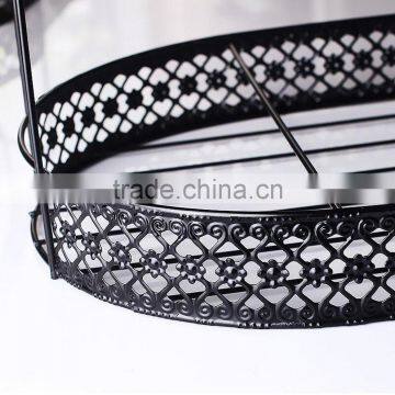 Wire Rack for Organizing 6*saucers & 6*cups & 6*spoons & 1*teapot or Coffee Pot/Espresso Set Rack /tea Set Display Stand photo-2