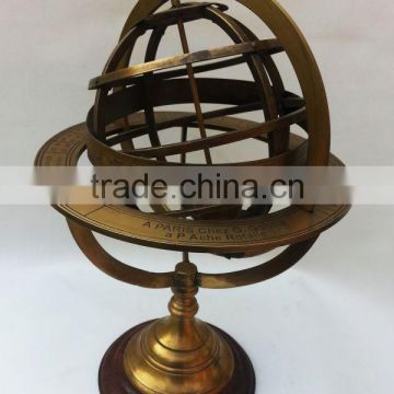 brass handmade antique nauticals globe