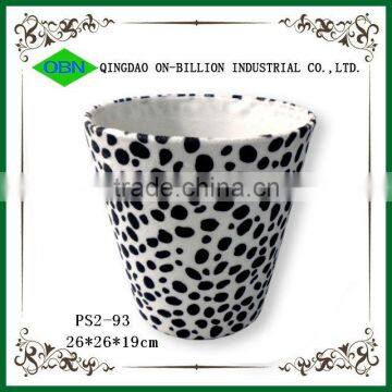 Wholesale newly fabric hotel waste basket with pattern