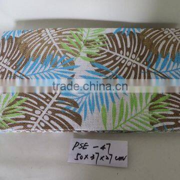 Handmade Fabric Foldable Office Storage Box With Lid photo-4