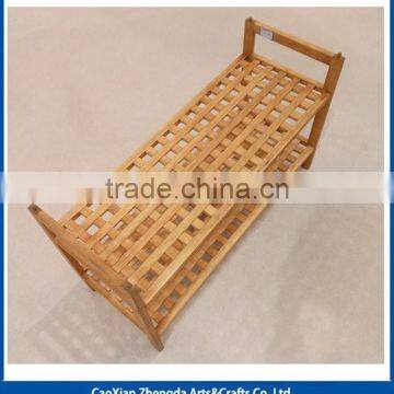 Styled Wooden Shelf for House Ware