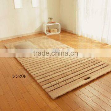 Comfortable wood sunoko bed