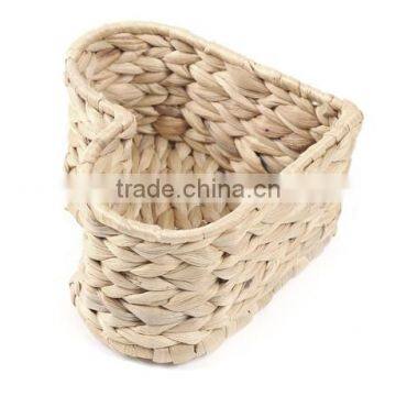 Water Hyacinth Heart Storage Gift Basket photo-2