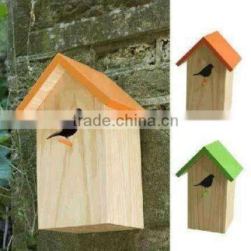 decorative handmade wooden birdhouse,wooden craft wholesale