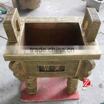 Chinese Mascot Sculpture Brass Ding Sculpture photo-4