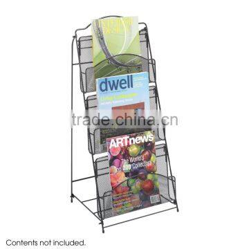 Wholesale Morden Design Goods Shelf Magazine Cardboard Display Rack photo-2