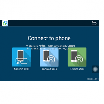 Car Multimedia Player With 2 DIN 7 Inch Android GPS, Wifi, BT, Mirror Link, Smart Phone and IPhone Connectable photo-2
