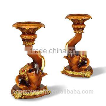 Custom Cheap Polyresin Antique India Elephants for Sale photo-6