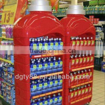 supermarkets frame display,plastic rack,shelves