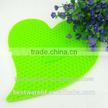 FDA Hight Quality Heart Shape Silicone Mats photo-2