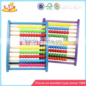 Wholesale Multifunctional Kids Wooden Abacus Toy Colorful Wooden Toy Abacus Superior Quality Wooden Abacus Toy W12A010 photo-3