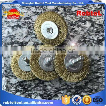 75MM Steel Wire Cup Brush Wheel Twist Knot Crimped Bowl Disc Abrasive M10 Round Grinding Cheaning Brush photo-6