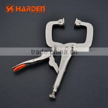 Professional C-Clamp Lock Grip Pliers With Swivel Pads photo-5