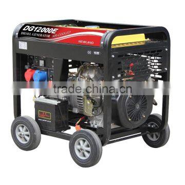Big Wheels Open Type Diesel Generator 10kva photo-3